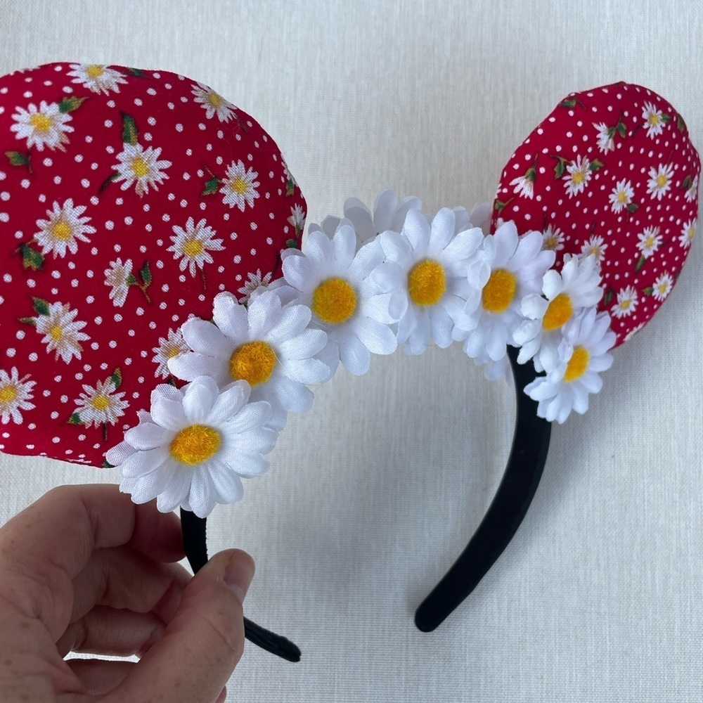Floral Minnie ears - Picture 5 of 6